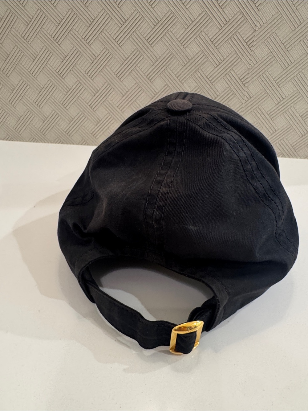 CELINE Baseball Cap logo color Black Size Medium 100% cotton - Picture 4 of 13